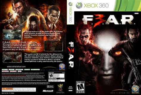 Fear 3 Xbox 360 Game Covers Fear 3 Dvd Ntsc Custom F Dvd Covers