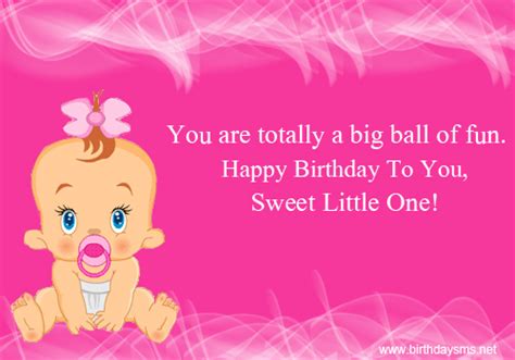 Baby Girl Birthday Quotes Quotesgram