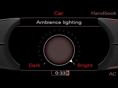 Light colors can be controlled by original knob. Codage Lumière ambiance - Coding Ambient Light Audi MMi ...