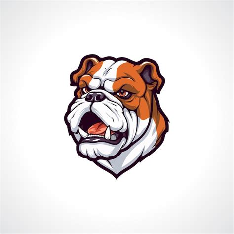 Premium Vector Bulldog Vector Bulldog Mascot Logo Design