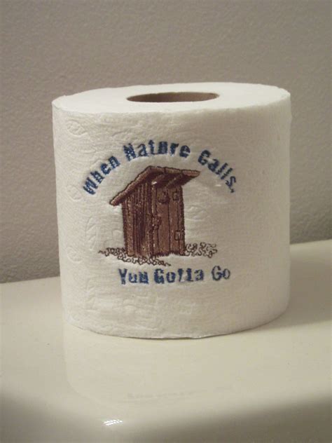 Toilet Paper Funny Toilet Paper Funny Gift When Nature Calls Bathroom Gag Gift Bathroom