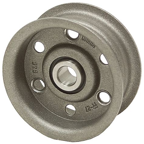 325 Od 58 Bore 1 Groove Flat Belt Idler Pulley G And G Mfg 011 4410