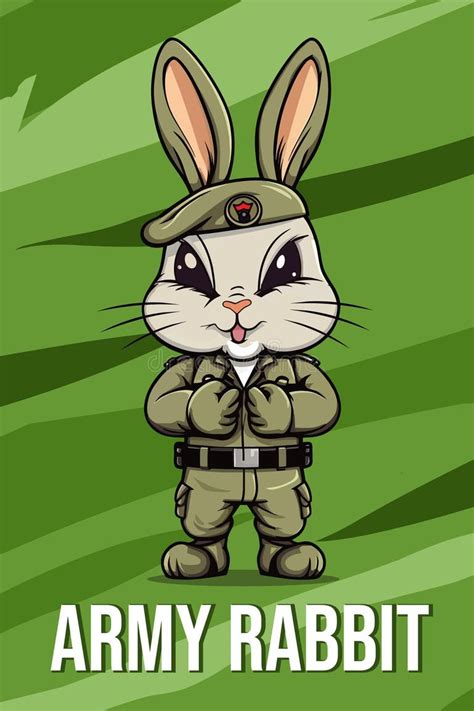 Army Rabbit Stock Illustrations 344 Army Rabbit Stock Illustrations
