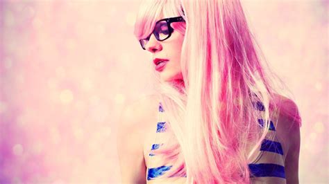 Blonde Girl Glasses Style Fashion 1920×1080 Image 1704146 On