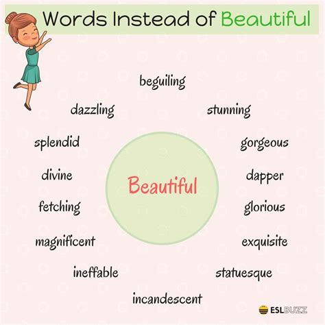Ways To Say Beautiful 22 English Vocabulary Words Learn English