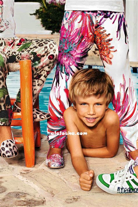 Alalosha Vogue Enfants Roberto Cavalli Junior Ss2014 Cute Kids