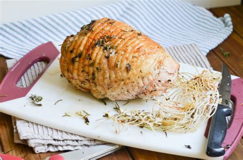 oven herb roasted turkey breast recipe boneless 24 carrot kitchen