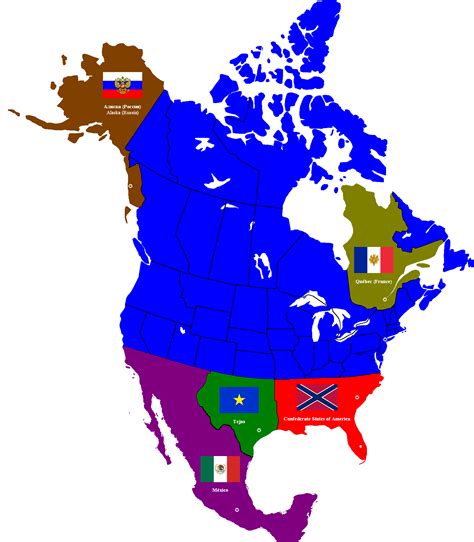 Federal States Of America Alternative History