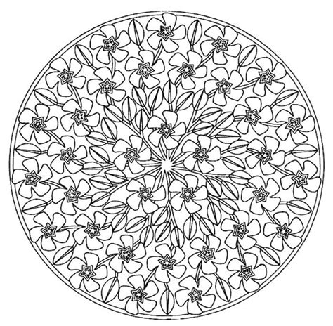 Spring Mandala Coloring Pages Adult Coloring Pages