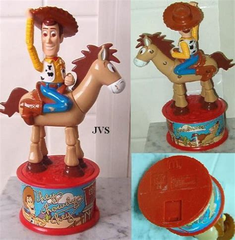 Woody And Bullseye Toy Story 2 Candy Dispenser Mcdonalds