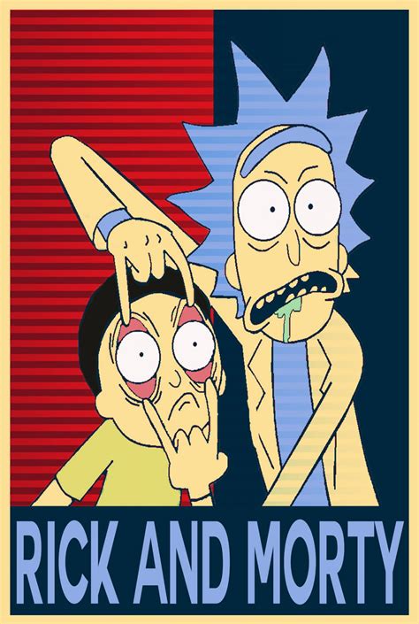 Rick And Morty 13x19 32cm49cm Polyester Fabric Poster