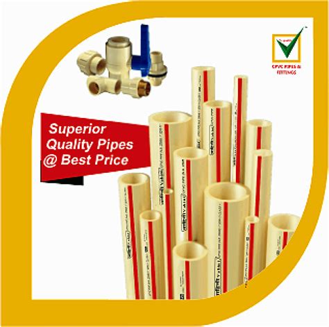 Vahini Cpvc Pipes And Fittings Cpvc Pipes Sdr 11 Class 1 Waytra