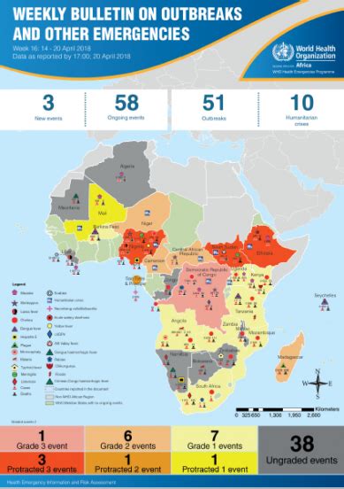 Outbreaks And Emergencies Bulletin Week 16 14 20 April 2018 Who Regional Office For Africa