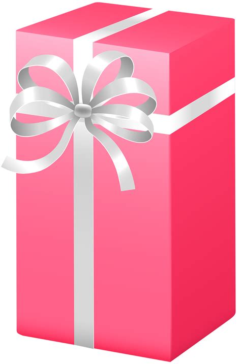 Gift Box Pink Png