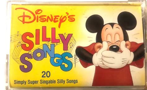 Disneys Silly Songs Cassette Tape 1988 Walt Disney Records Childrens