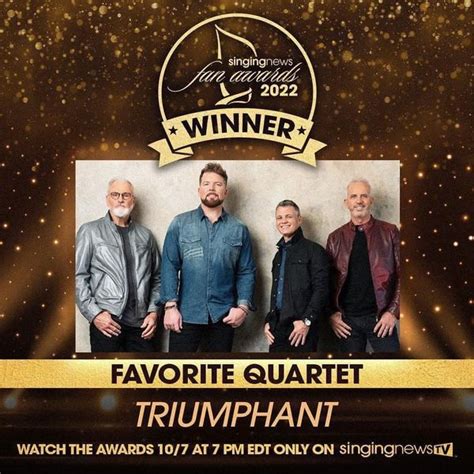 Triumphant Quartet Named Favorite Quartet Of The Year Gospel Music