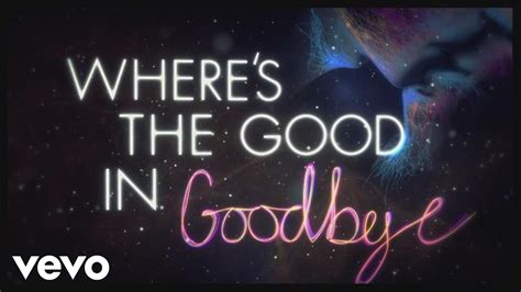 lyric no good in goodbye