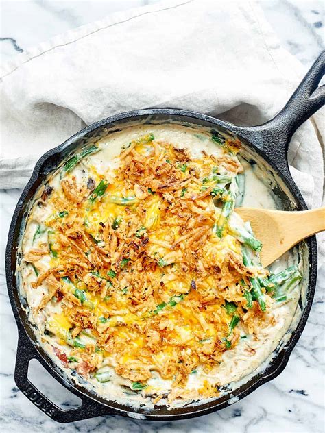 Green Bean Casserole Recipe With Bacon No Cream Of X Soup