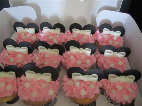 Daisy duck and minnie mouse friends forever birthday disney personalized edible cake topper image abpid51081. Minnie Mouse Cupcake Decorations. Pink And Gold Glitter ...