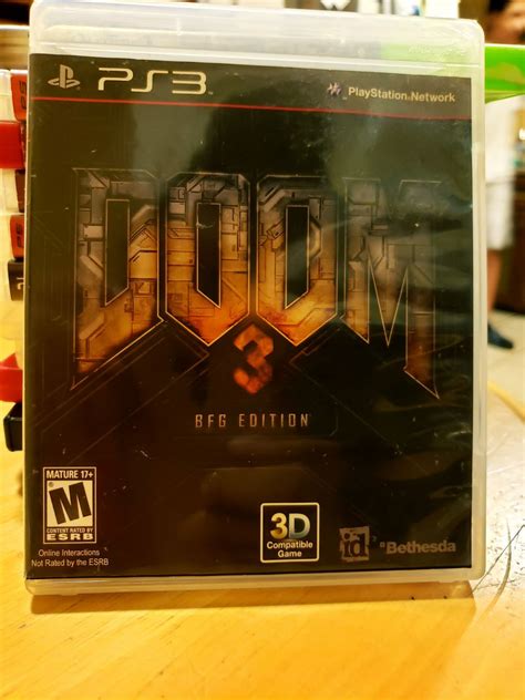 Doom 3 Bfg Edition Ps3 Game Doom 3 Bfg Doom 3 Doom 1