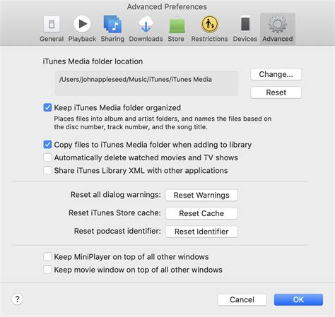 I thought that i could set up the media center to share its library and select that in the iphone sync settings, but i don't see it. Back up and restore your iTunes Library - Apple Support