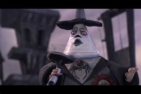 While jack goes to christmas town, the mayor frees the other holiday leaders. The Prop Gallery | Mayor sad face appliance