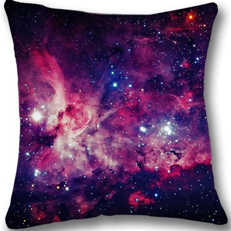 Hot Nebula Galaxy Universe Space Cushion Cover Decorative Throw Pillow