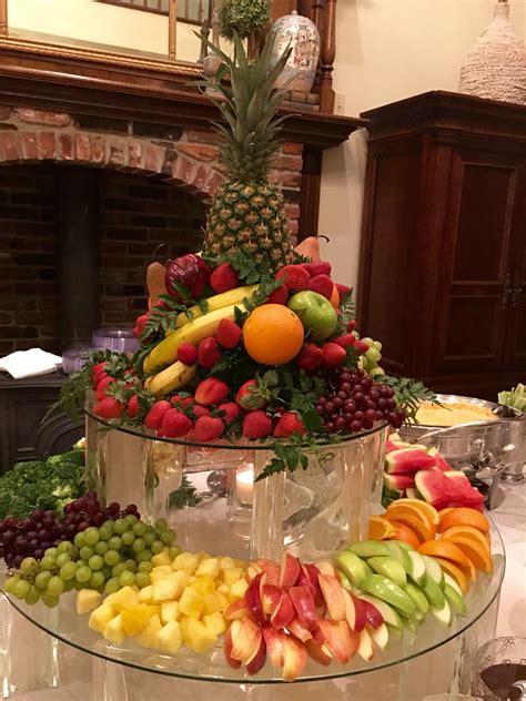 Fruit And Veggie Centerpiece By Shady Oaks Catering Vegetable Tray