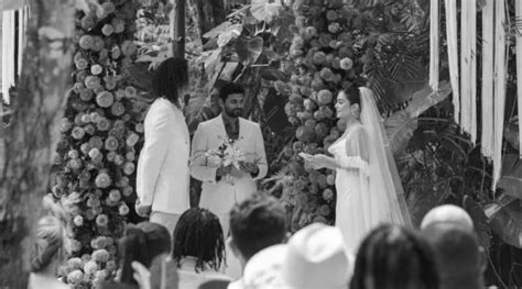 Vanessa Hudgens se casó con Cole Tucker en México El Surrealista