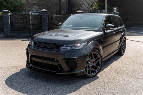 The figures provided are as a result of official manufacturer's tests in accordance with eu. 2020 Range Rover Sport SVR - Kahn Design | MAXTUNCARS