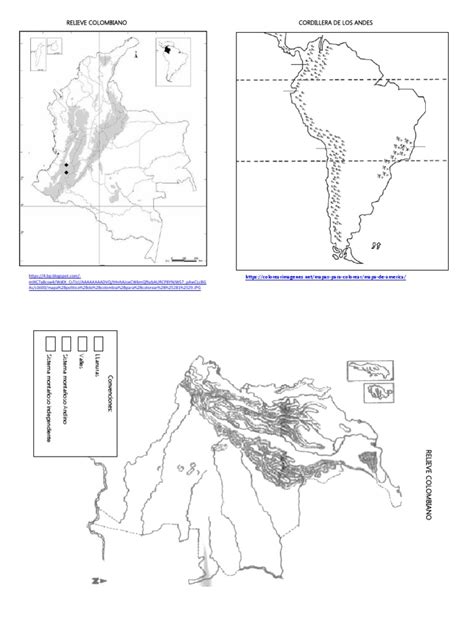 Mapas Relieve Colombiano Pdf