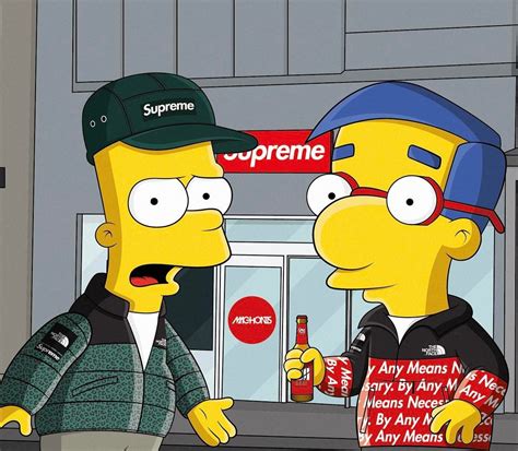 Free Download Supreme Simpson Cartoon Wallpapers Top Supreme Simpson
