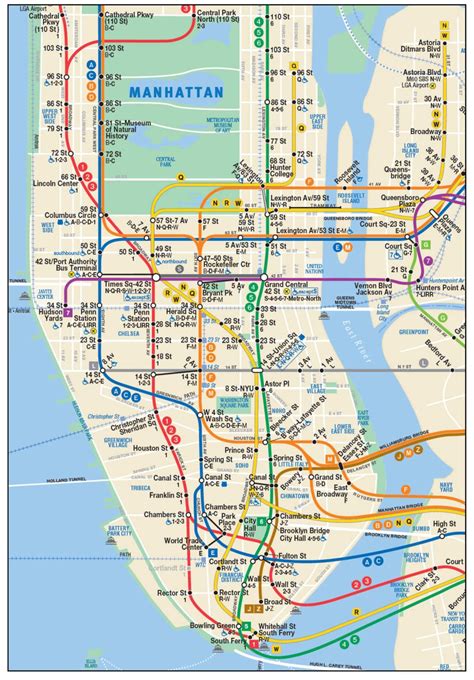 Le Bus Et Le M Tro Volont Le Bon Plan Transport New York Nyc Subway Map New York
