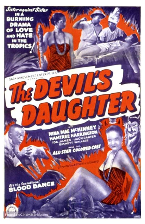The Devil S Daughter 1939 Movie Poster