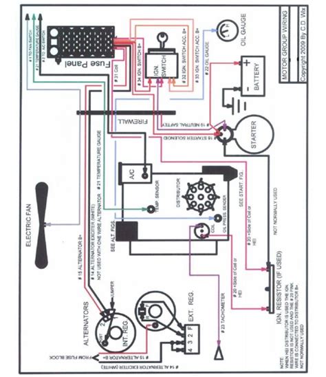 12 Circuit Universal Wiring Harness Diagram