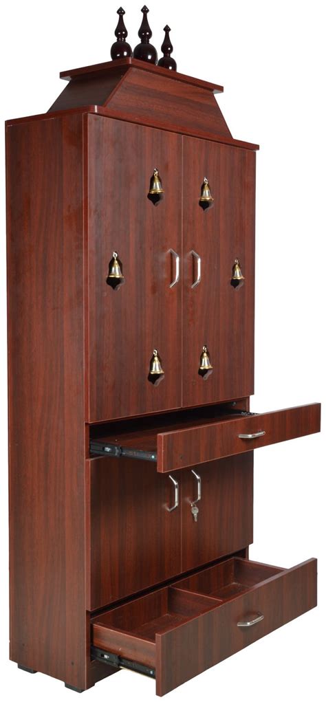 Pooja Cabinet Price Brown Wooden Pooja Cabinet Rs 45000 Set Mas