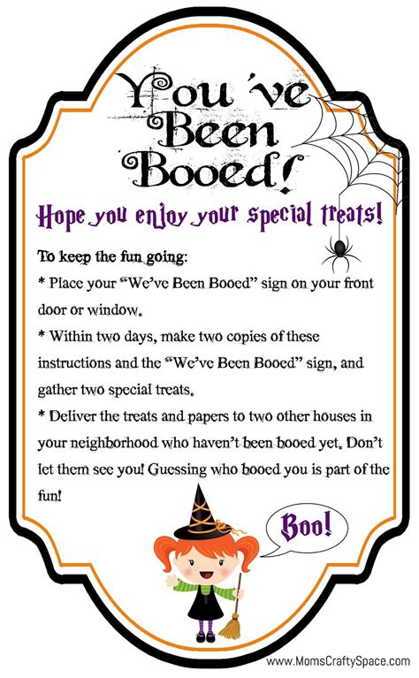 Youve Been Booed Free Printable