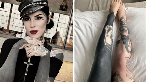 Kat Von D Explained Why She S Covering Her Tattoos With Solid Black Ink