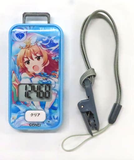 Araki Hina 3 D Sensor Equipped Pedometer Idol Master Cinderella Girls ×tanita Goods