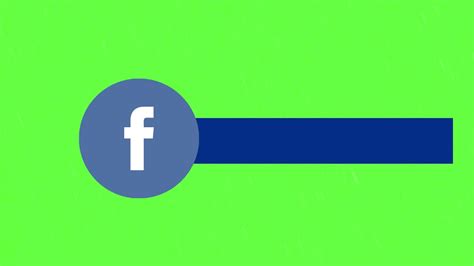 Facebook Logo Greenscreen