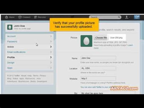 Here are the steps to add a twitter profile picture. How to change your profile picture on Twitter - YouTube