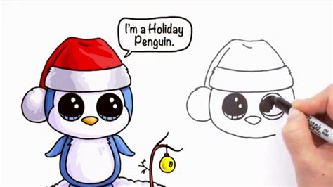 Fabelachtig, paardachtig wezen met een gedraaide hoorn op. Hoe te tekenen Beanie Boo Penguin eenvoudig Stap voor stap ...
