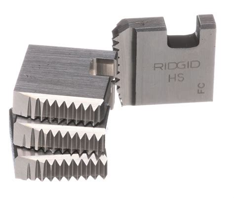 Ridgid Pipe Dies Set For Manual Pipe Threaders For Nominal Pipe Size 3
