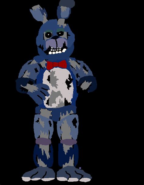 Withered Fnaf 1 Bonnie I Made Fivenightsatfreddys