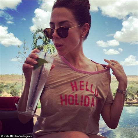 Kate Ritchie Flashes Her Engagement Ring During Holiday Happy Snap Amid