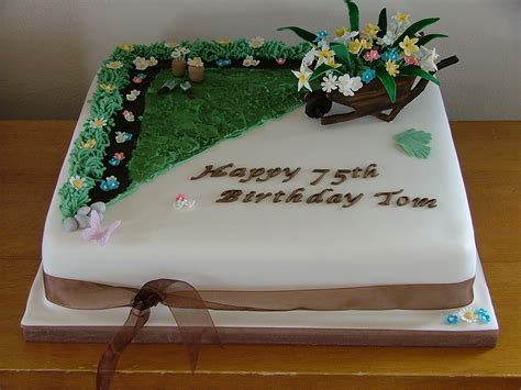 Flower garden cake design guide,picture sample. Cakes for Men - Too Nice to Slice