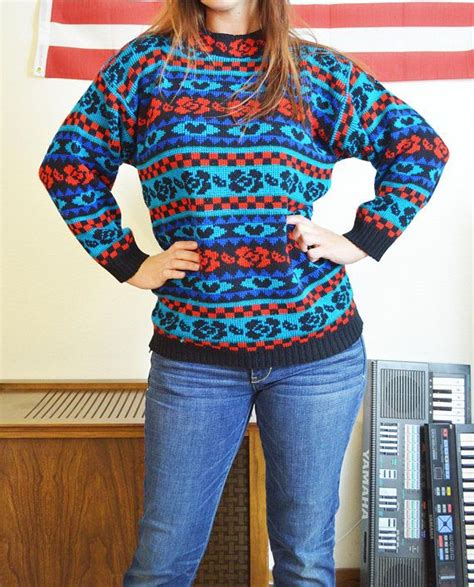 Multi Color Vintage Cozy Sweater Cozy Sweaters Sweaters Trending