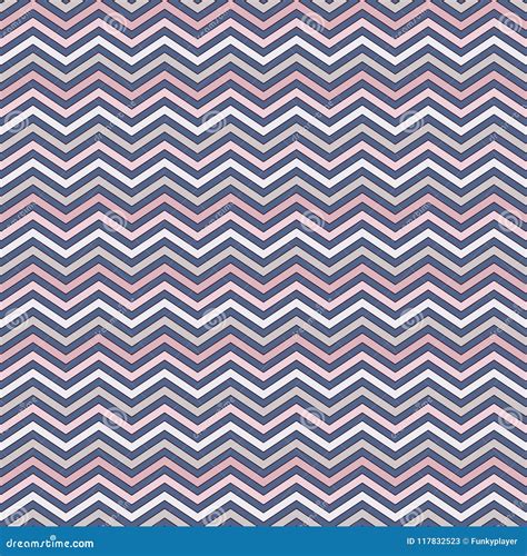 Chevron Stripes Background Seamless Pattern With Classic Geometric