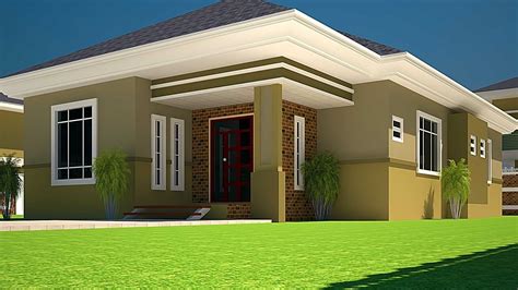 House Plans Ghana Bedroom Plan Half Plot Jhmrad 11170