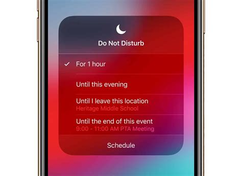 How To Set Up Do Not Disturb Mode On Iphone Phone Gnome